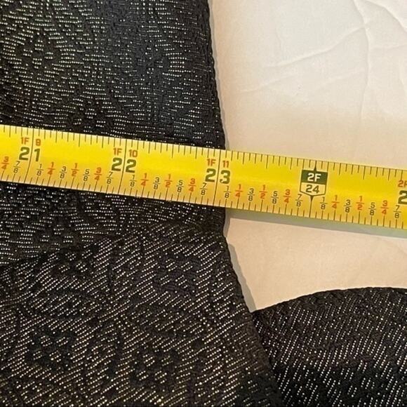 Apostrophe Metallic Black & Gold Long Party Event Jacket NWOT Size M - Picture 11 of 12